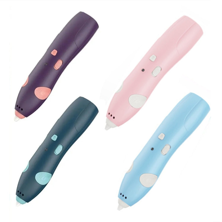 USB Charging Low-Temperature Wireless Graffiti Printing Pen Set Children DIY 3D Painting Pen(Light Blue) - 3D Printer by PMC TechLife | Online Shopping South Africa | PMC TechLife | Buy Now Pay Later Mobicred