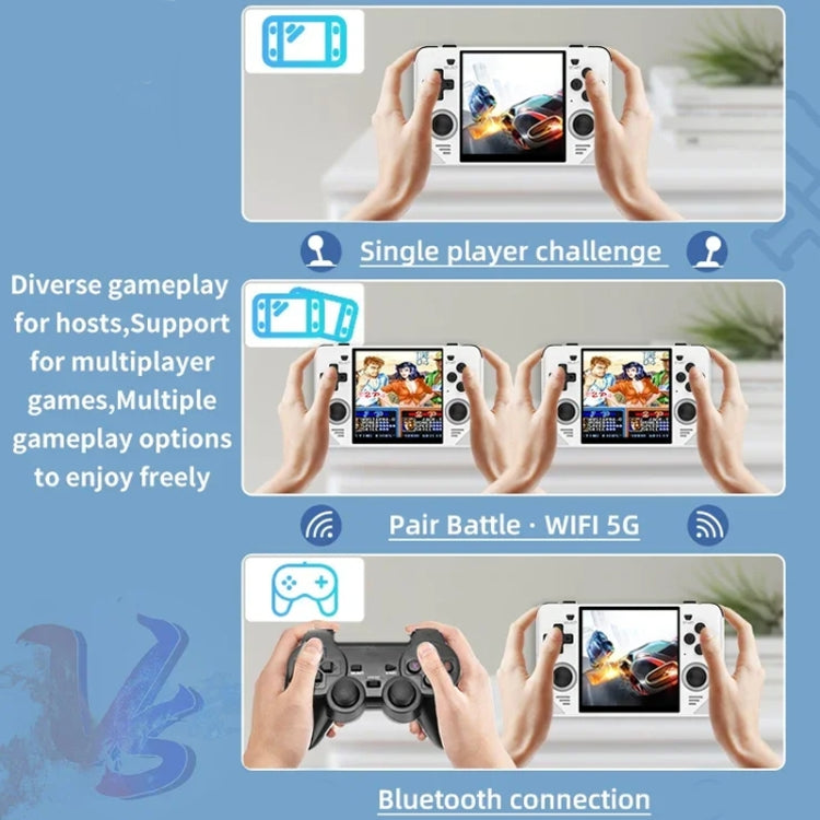 POWKIDDY RGB30  4 Inch IPS Screen Handheld Game Console Built In WIFI＋Bluetooth 16GB+128GB(Blue) - free shipping - PMC Jewellery - Order now!