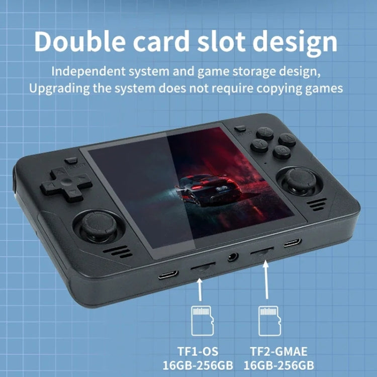 POWKIDDY RGB30  4 Inch IPS Screen Handheld Game Console Built In WIFI＋Bluetooth 16GB+64GB(White) - free shipping - PMC Jewellery - Order now!