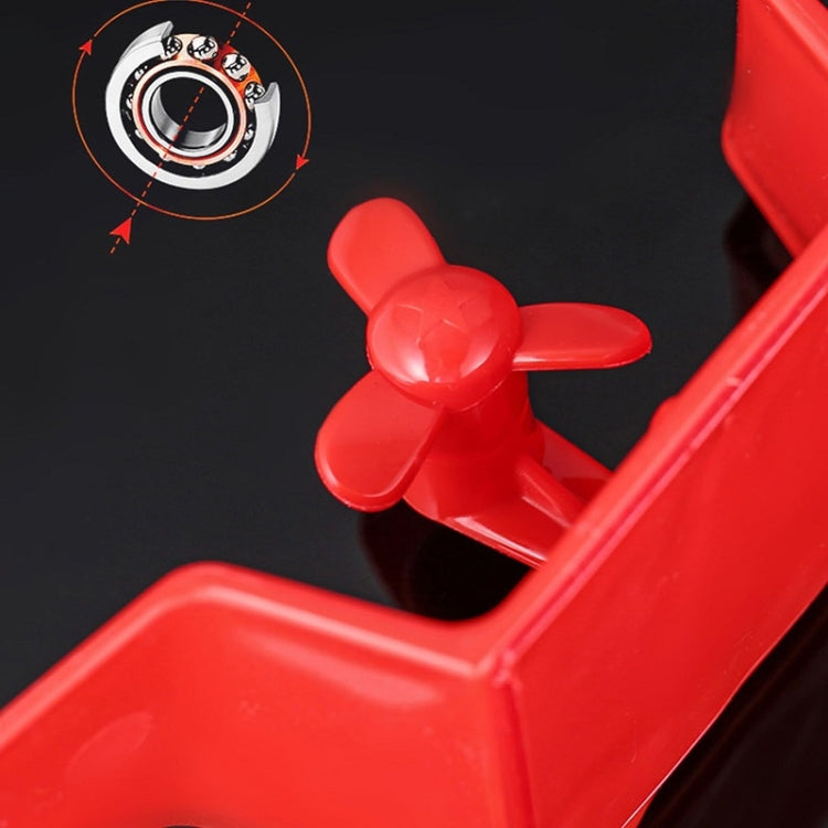 Car Mini Rear Wing Without Punching Decorative Stickers, Color: Red With Wind Leaves - Decorative Strip by PMC TechLife | Online Shopping South Africa | PMC TechLife | Buy Now Pay Later Mobicred