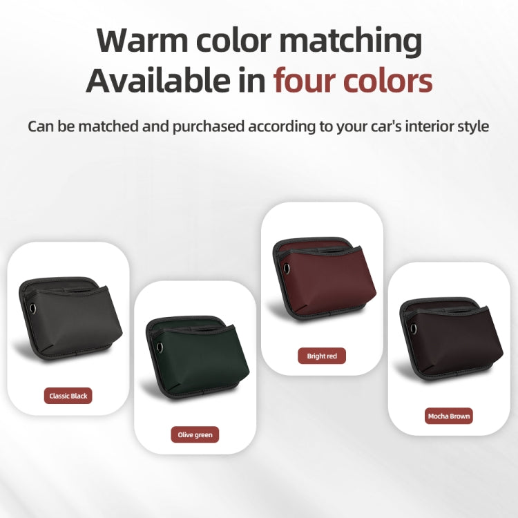 Adhesive Multifunctional Storage Bag for Car Center Console(Red) - Stowing Tidying by PMC TechLife | Online Shopping South Africa | PMC TechLife | Buy Now Pay Later Mobicred