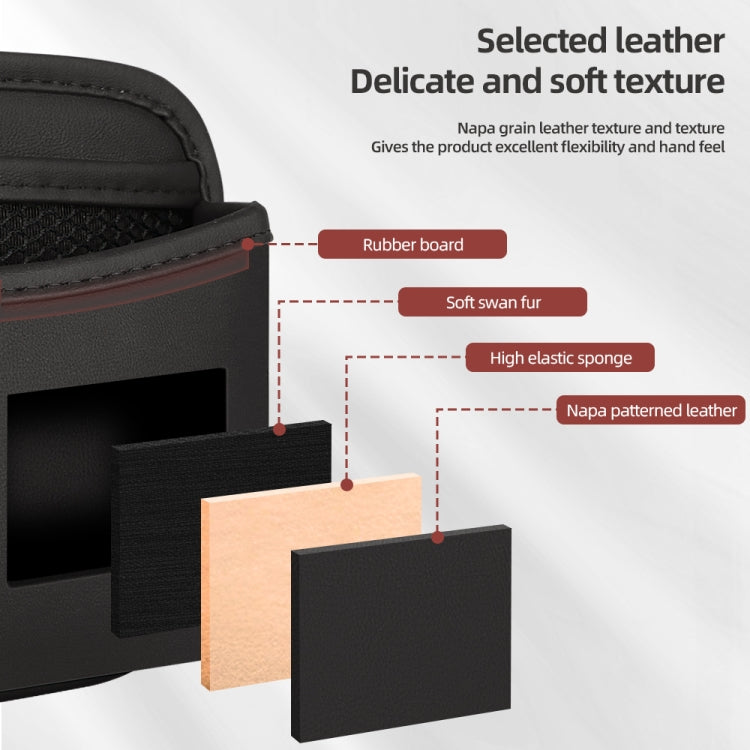 Adhesive Multifunctional Storage Bag for Car Center Console(Red) - Stowing Tidying by PMC TechLife | Online Shopping South Africa | PMC TechLife | Buy Now Pay Later Mobicred