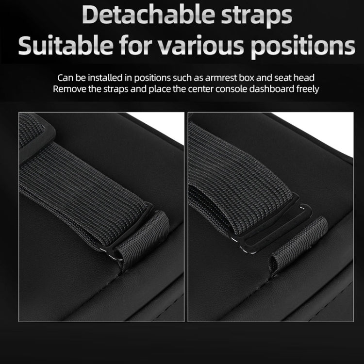 Car Sun Visor Armrest Box Back Hanging Tissue Box(Black) - Tissue Boxes by PMC TechLife | Online Shopping South Africa | PMC TechLife | Buy Now Pay Later Mobicred