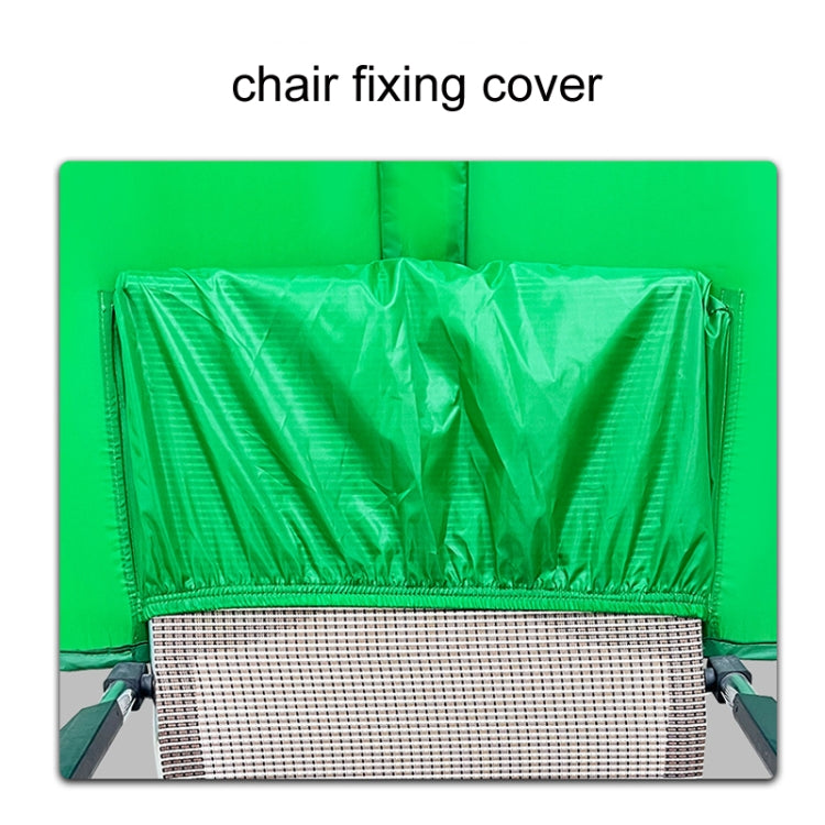 Live E-sports Double-sided Background Cutout Green Screen For Chair(0.42kg) - Solid Color by PMC TechLife | Online Shopping South Africa | PMC TechLife | Buy Now Pay Later Mobicred