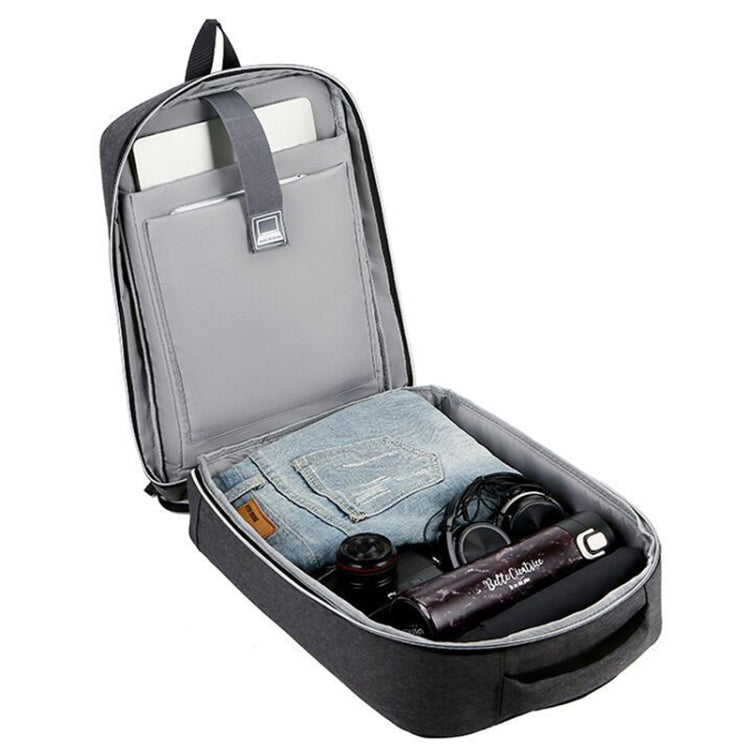 15 inch Large-Capacity Waterproof Business Commuter Laptop Backpack with USB Port(Simplified Pink) - Backpack by PMC Jewellery | Online Shopping South Africa | PMC Jewellery | Buy Now Pay Later Mobicred