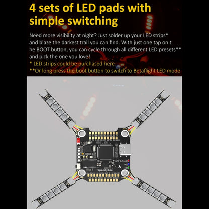 SpeedyBee F405 V3 50A Stack 3-6S Lipo Barometer For RC Drone - Flight Controller by PMC Jewellery | Online Shopping South Africa | PMC Jewellery | Buy Now Pay Later Mobicred