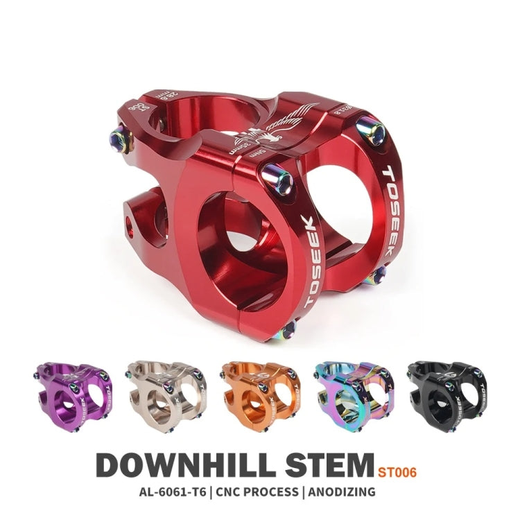 TOSEEK 35mm Aluminum Alloy Stem Bicycle Modification Accessories, Color: Titanium - free shipping - PMC TechLife - Order now!