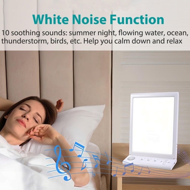 SAD White Noise Phototherapy Lamp Smart Emotional Night Light Music Decompression Therapy Light With Type-C Line - free shipping - PMC TechLife - Order now!
