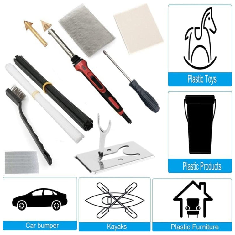 53pcs /Set Plastic Parts Repair Tool Car Bumper Restorating Kit Set, Specification: EU Plug - Hand Tool Sets by PMC TechLife | Online Shopping South Africa | PMC TechLife | Buy Now Pay Later Mobicred