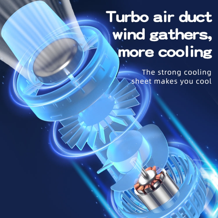 Outdoor Handheld Ice Air Conditioning Fan Astronaut Night Light Semiconductor Cooling Fan(White) - Electric Fans by PMC TechLife | Online Shopping South Africa | PMC TechLife | Buy Now Pay Later Mobicred