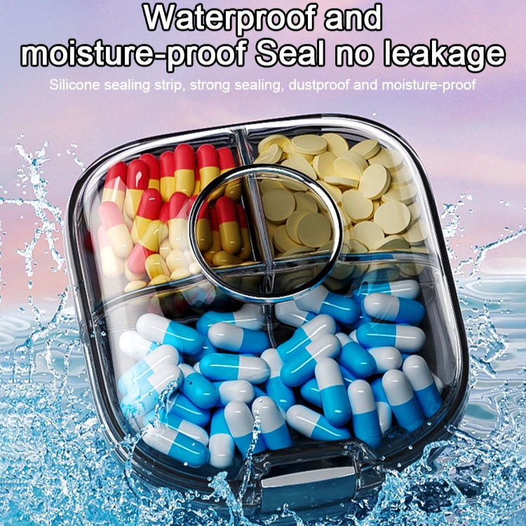 Multi-functional Portable Mini Pill Dispenser Organizer(Transparent Green) - free shipping - PMC TechLife - Order now!