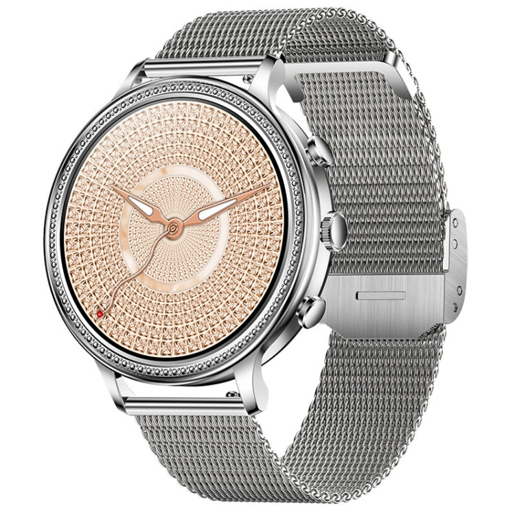 V60 1.39 Inch Health Monitoring Multifunctional Waterproof Bluetooth Call Smart Watch, Color: Silver Steel - Smart Watches by PMC Jewellery | Online Shopping South Africa | PMC Jewellery | Buy Now Pay Later Mobicred