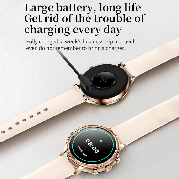 V60 1.39 Inch Health Monitoring Multifunctional Waterproof Bluetooth Call Smart Watch, Color: Silver Steel - Smart Watches by PMC Jewellery | Online Shopping South Africa | PMC Jewellery | Buy Now Pay Later Mobicred