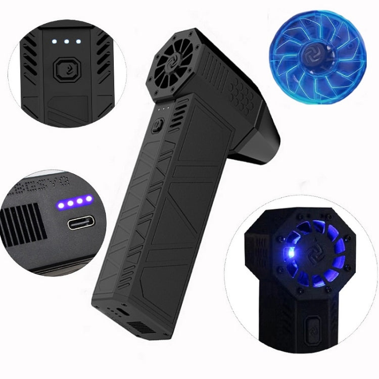 130000R PM52+M/S Brushless Motor Industrial Dust Blowing Turbo Fan(Black) - Car washing supplies by PMC TechLife | Online Shopping South Africa | PMC TechLife | Buy Now Pay Later Mobicred