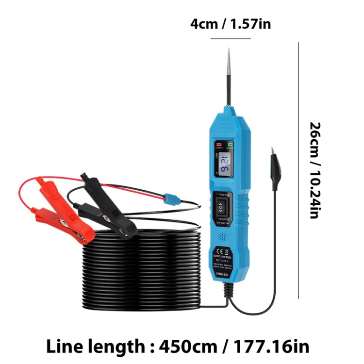 MZ-823 Vehicle Circuit Diode Tester Multifunctional Drive Detectors - Electronic Test by PMC TechLife | Online Shopping South Africa | PMC TechLife | Buy Now Pay Later Mobicred