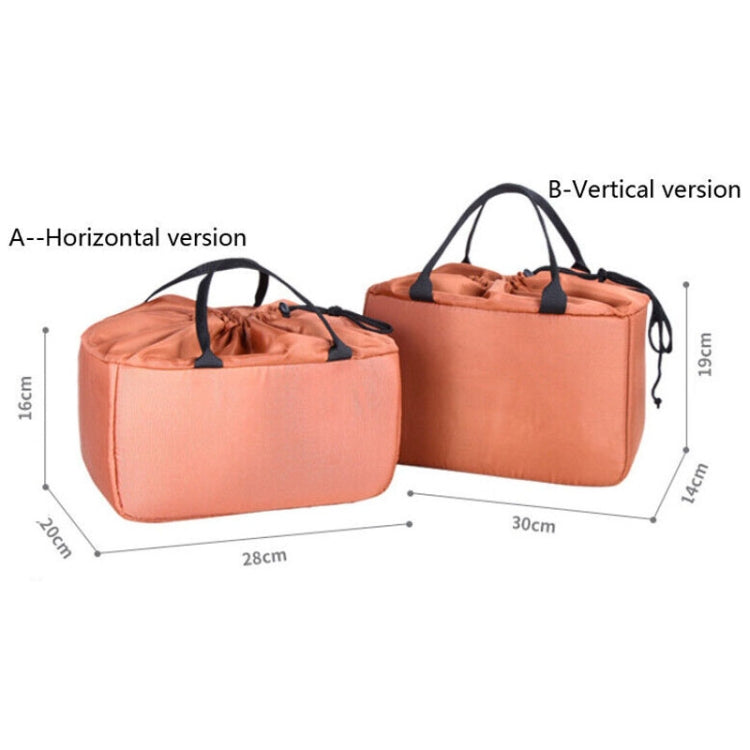 DSLR Camera Handbag Velvet Camera Inner Bag(Horizontal 007L) - Soft Bag by PMC TechLife | Online Shopping South Africa | PMC TechLife | Buy Now Pay Later Mobicred