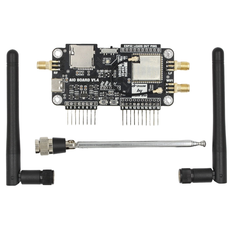 3 In 1 WIFI NRF24+ESP32 Multi-Function Expansion Module(For Flipper Zero) - Modules Expansions Accessories by PMC Jewellery | Online Shopping South Africa | PMC Jewellery | Buy Now Pay Later Mobicred