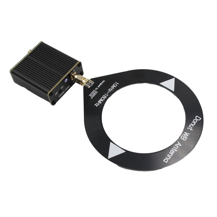 Donut Broadband Antenna With Low Impedance Converter(Black) - Car Amplifiers by PMC TechLife | Online Shopping South Africa | PMC TechLife | Buy Now Pay Later Mobicred