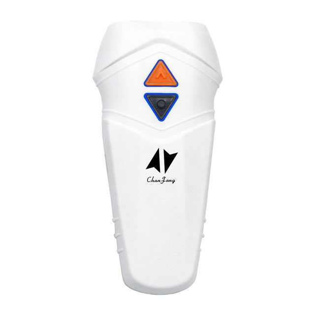 Chanfong Ultrasonic Handheld Dog Repeller Portable Dual Probe High Power Stop Barker(White) - Training Aids by Chanfong | Online Shopping South Africa | PMC TechLife | Buy Now Pay Later Mobicred