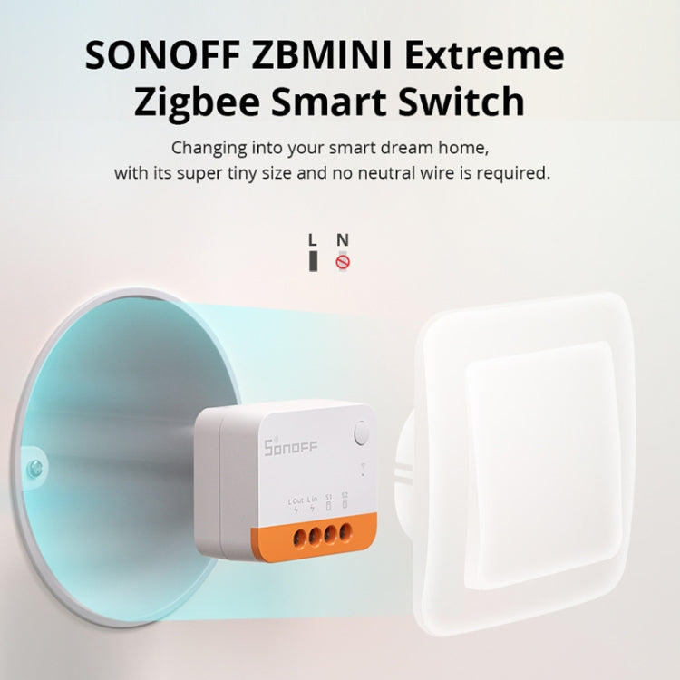 SONOFF ZBMINI L2 Single Fire Dual Control Intelligent On/Off Switch Module Cell Phone Remote Voice Control Switch - free shipping - PMC TechLife - Order now!