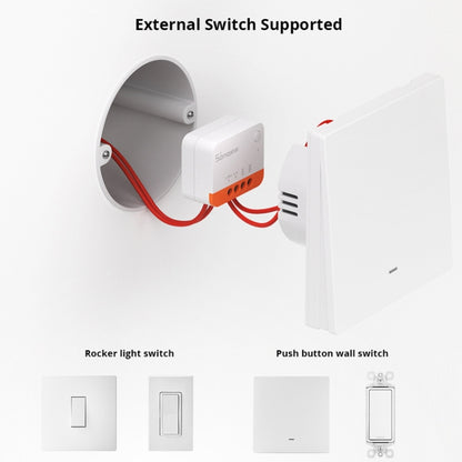 SONOFF ZBMINI L2 Single Fire Dual Control Intelligent On/Off Switch Module Cell Phone Remote Voice Control Switch - Smart Switch by SONOFF | Online Shopping South Africa | PMC Jewellery | Buy Now Pay Later Mobicred