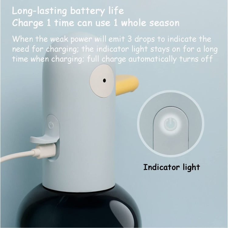 Cute Duck Automatic Foam Soap Dispenser Rechargeable Touchless Hand Washing Machine For Bathroom Kitchen(Yellow) - Soap Dispenser by PMc TechLife | Online Shopping South Africa | PMc TechLife | Buy Now Pay Later Mobicred