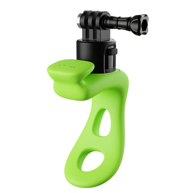 TELESIN TLQ-005 Elastic Quick Release Stand Multi-functional Fixed Silicone Strap Accessories(Green) - Holder by TELESIN | Online Shopping South Africa | PMC TechLife | Buy Now Pay Later Mobicred