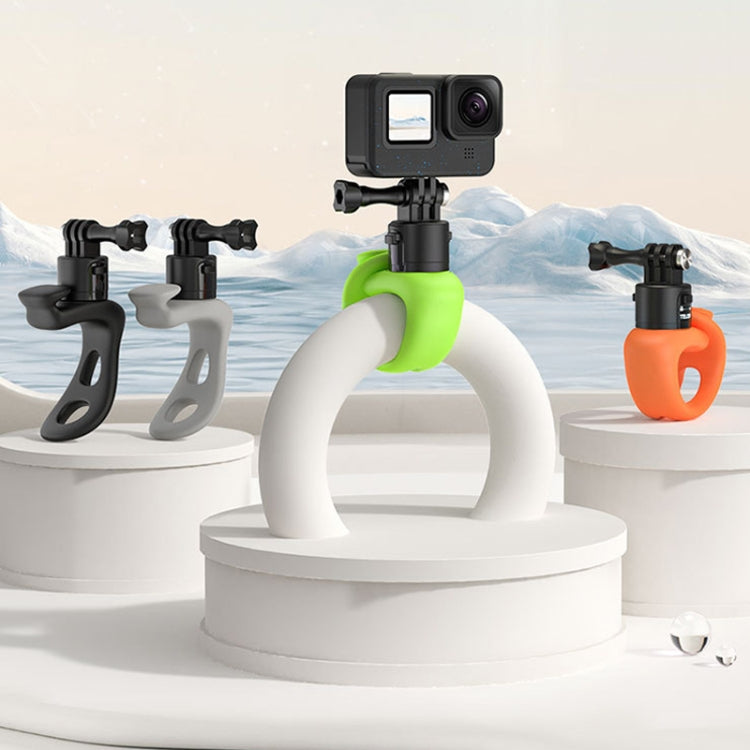 TELESIN TLQ-005 Elastic Quick Release Stand Multi-functional Fixed Silicone Strap Accessories(Green) - Holder by TELESIN | Online Shopping South Africa | PMC TechLife | Buy Now Pay Later Mobicred