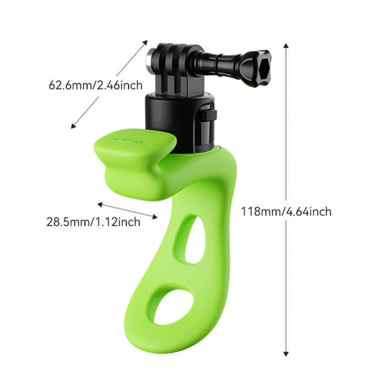TELESIN TLQ-005 Elastic Quick Release Stand Multi-functional Fixed Silicone Strap Accessories(Grey) - free shipping - PMC TechLife - Order now!