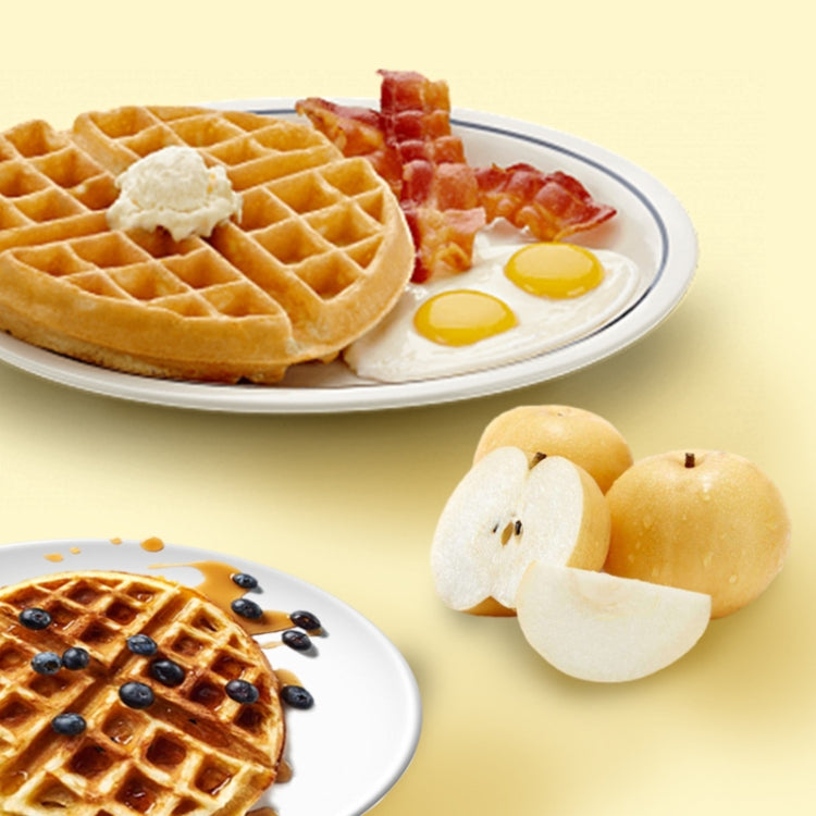 1200W  Commercial Waffle Maker Stainless Steel Rotatable Waffle Machine US Plug - free shipping - PMC TechLife - Order now!