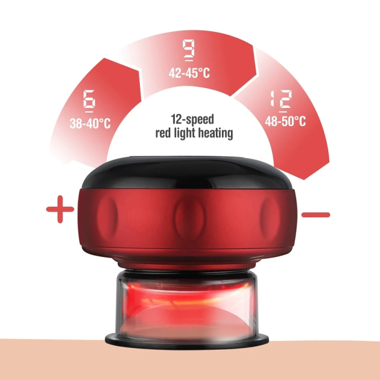 12-speed Remote Control Cupping Therapy Massager Set with 3 Cups(White) - free shipping - PMC TechLife - Order now!