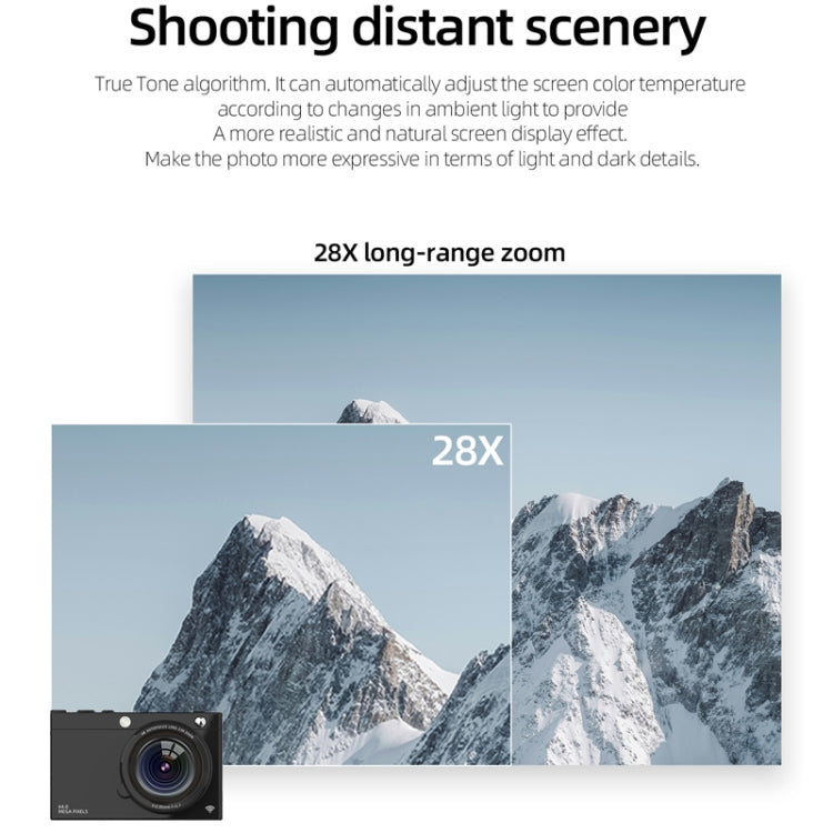 High-Definition CCD Digital Camera 64 Million WiFi Card Camera, Color: Black + Microphone/Fill Light/Headphone Cable - Video Cameras by PMC TechLife | Online Shopping South Africa | PMC TechLife | Buy Now Pay Later Mobicred