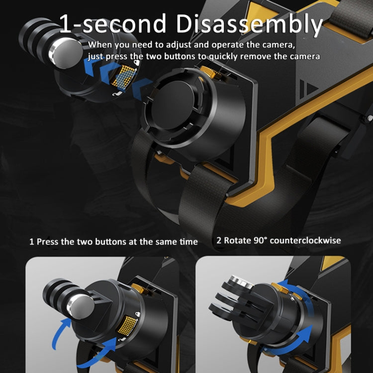 Magnetic Quick Release Motorcycle Helmet Chin Stand Mount For  Action Camera - free shipping - PMC TechLife - Order now!
