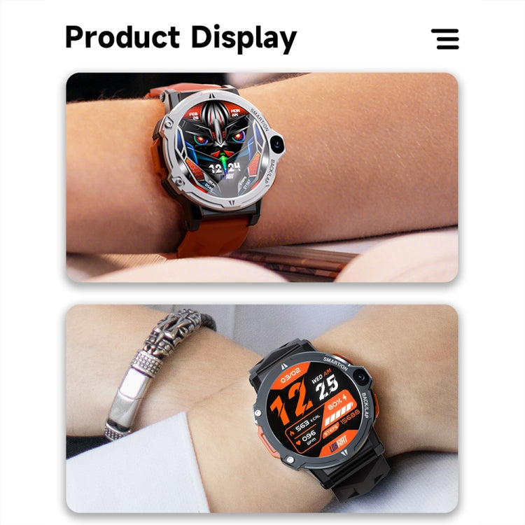 LOKMAT APPLLP6 PRO 1.54-inch 4G+64G Android 8.1 Dual-camera Independent Card Smart Watch(Silver) - free shipping - PMC TechLife - Order now!
