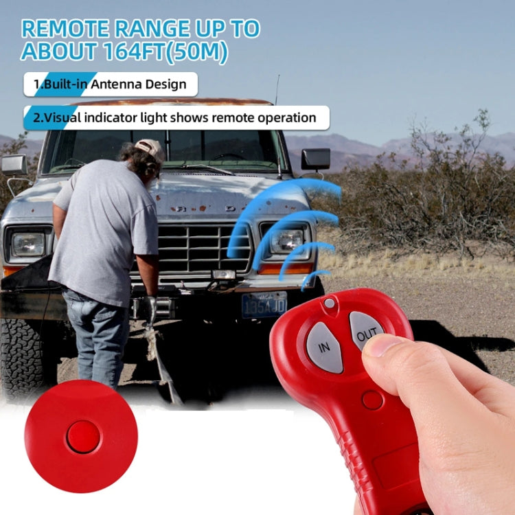 Wireless Remote Control SUV Truck Electric Winch, Model: 213X2 - Relays by PMC TechLife | Online Shopping South Africa | PMC TechLife | Buy Now Pay Later Mobicred