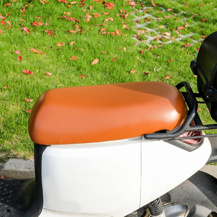 Electric Vehicle Universal Waterproof Sun Protection Seat Cover For All Seasons, Color: Light Brown(S) - Seat Covers by PMC Jewellery | Online Shopping South Africa | PMC Jewellery | Buy Now Pay Later Mobicred