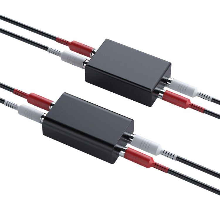 RCA Audio Ground Loop Isolator Anti-Interference Noise Reducer Eliminate Current Sound Bluetooth Receiver(Square) - Live Sound Effects Processors by PMC TechLife | Online Shopping South Africa | PMC TechLife | Buy Now Pay Later Mobicred