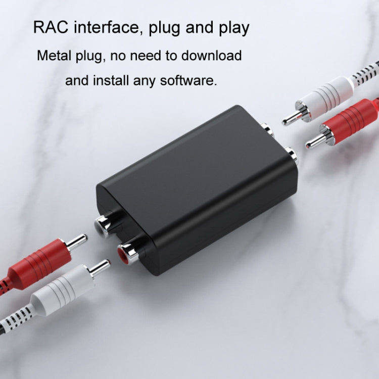 RCA Audio Ground Loop Isolator Anti-Interference Noise Reducer Eliminate Current Sound Bluetooth Receiver(Square) - Live Sound Effects Processors by PMC TechLife | Online Shopping South Africa | PMC TechLife | Buy Now Pay Later Mobicred