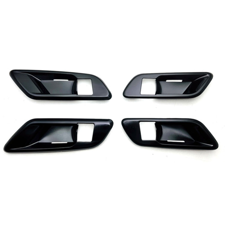 For 2023 Toyota Crown Door Handle Cover Decorative Frame, Style: Left-hand Drive(Black) - Decorative Strip by PMC TechLife | Online Shopping South Africa | PMC TechLife | Buy Now Pay Later Mobicred