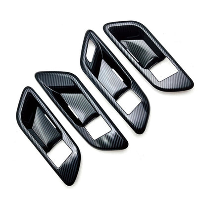 For 2023 Toyota Crown Door Handle Cover Decorative Frame, Style: Right-hand Drive(Carbon Fiber) - Decorative Strip by PMC Jewellery | Online Shopping South Africa | PMC Jewellery | Buy Now Pay Later Mobicred