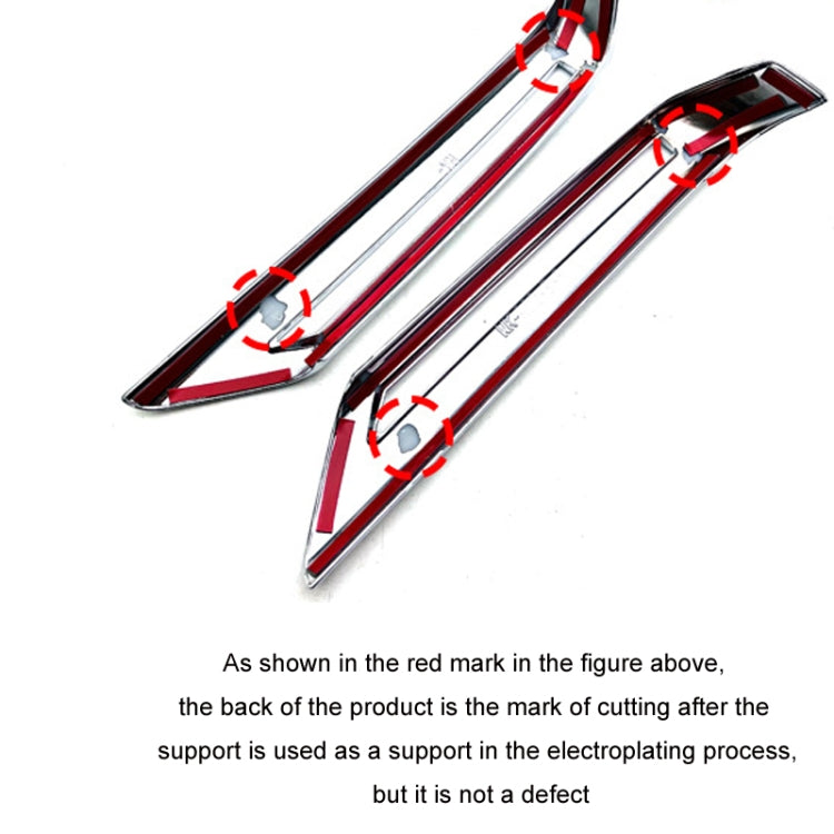 For Honda 2023 N-BOX Custom JF5/JF6 Right-hand Drive Bumper Fog Lamp Decorative Frame - Decorative Strip by PMC TechLife | Online Shopping South Africa | PMC TechLife | Buy Now Pay Later Mobicred