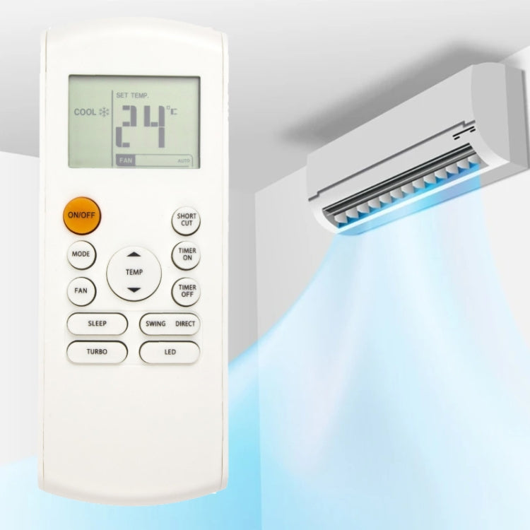 For Midea Air Conditioner RG57B-BGE Remote Control Replacement Parts - Air-Conditioner by PMc TechLife | Online Shopping South Africa | PMc TechLife | Buy Now Pay Later Mobicred