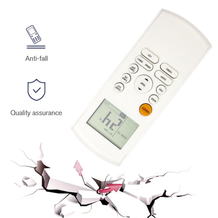 For Midea Air Conditioner RG57B-BGE Remote Control Replacement Parts - Air-Conditioner by PMc TechLife | Online Shopping South Africa | PMc TechLife | Buy Now Pay Later Mobicred