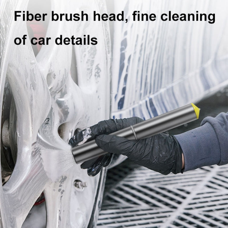 3-In-1 Car Air Outlet Double-Head Cleaning Brush Multi-Functional Detail Brush With Hammer(Grey) - Car washing supplies by PMC TechLife | Online Shopping South Africa | PMC TechLife | Buy Now Pay Later Mobicred
