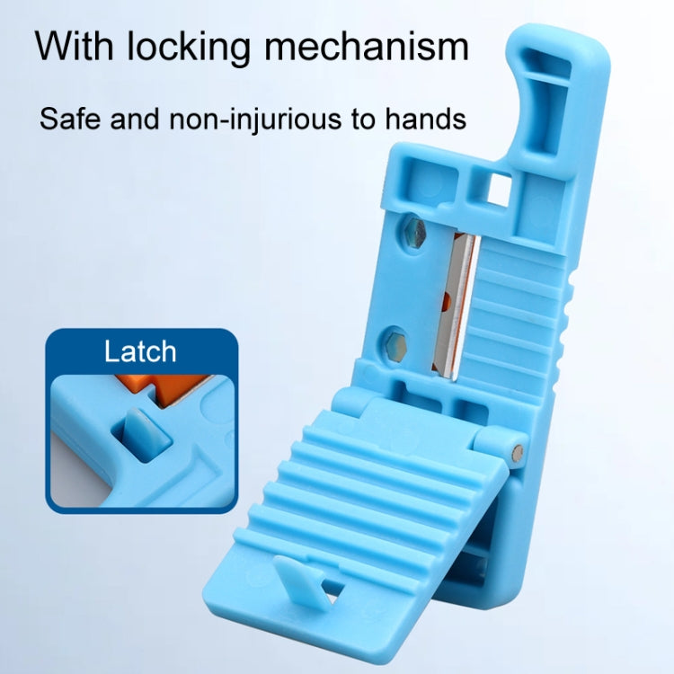 1.9-3.0mm Fiber Optic Tube Unbundle Skylight Longitudinal Cable Unbundling Knife(Blue) - Lan Cable and Tools by PMC Jewellery | Online Shopping South Africa | PMC Jewellery | Buy Now Pay Later Mobicred