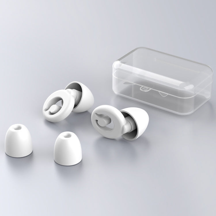 Silicone Sleep Soundproof Noise Reducing Earplugs Swimming Waterproof Earplugs(White) - free shipping - PMC TechLife - Order now!
