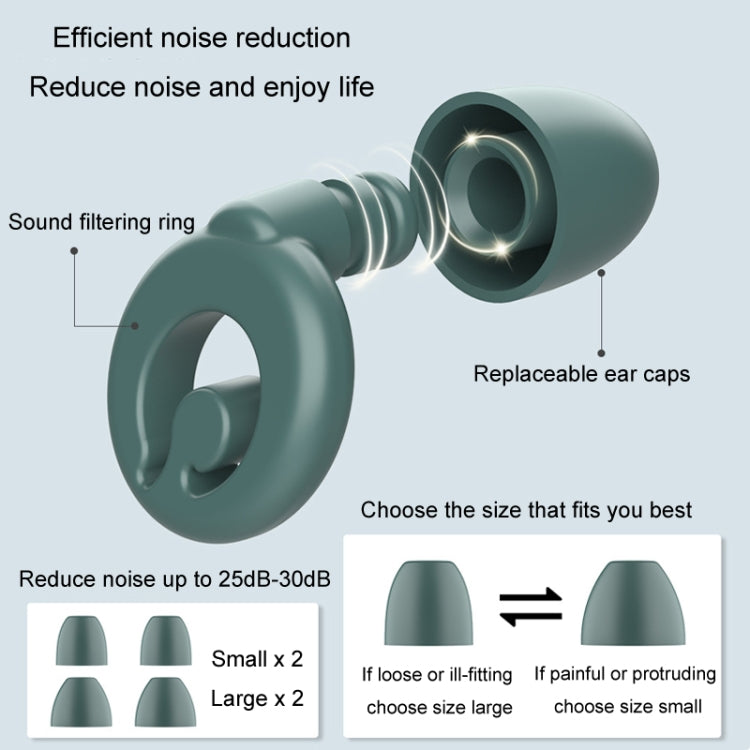 Silicone Sleep Soundproof Noise Reducing Earplugs Swimming Waterproof Earplugs(White) - free shipping - PMC TechLife - Order now!