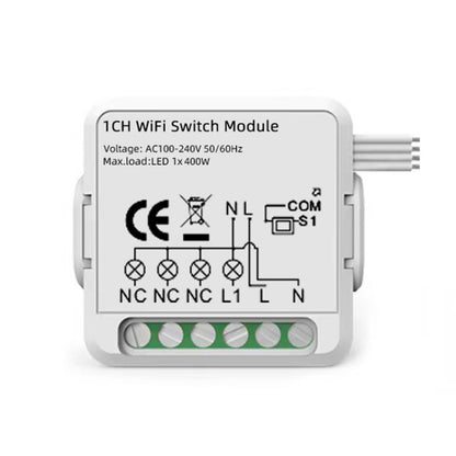 1CH  WiFi  Smart Switch Module For Alexa / Google Home / Tuya Smart Life APP - Smart Switch by PMC Jewellery | Online Shopping South Africa | PMC Jewellery | Buy Now Pay Later Mobicred