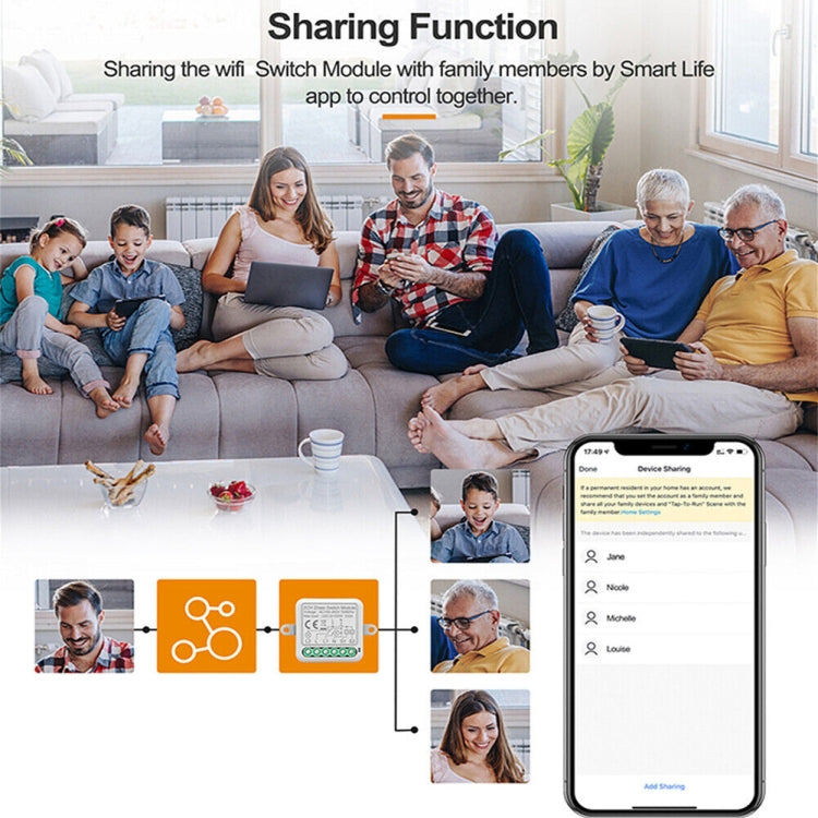 4CH Zigbee Smart Switch Module For Alexa / Google Home / Tuya Smart Life APP - Smart Switch by PMC TechLife | Online Shopping South Africa | PMC TechLife | Buy Now Pay Later Mobicred