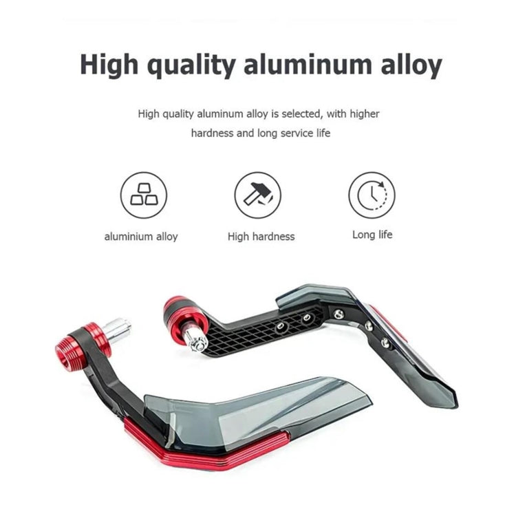 4 In 1 Motorcycle Modification Accessories Horn Windshield Windproof Protective Cover+Handlebar Plastic Throttle Grip Accessories(Blue) - Grips by PMC TechLife | Online Shopping South Africa | PMC TechLife | Buy Now Pay Later Mobicred